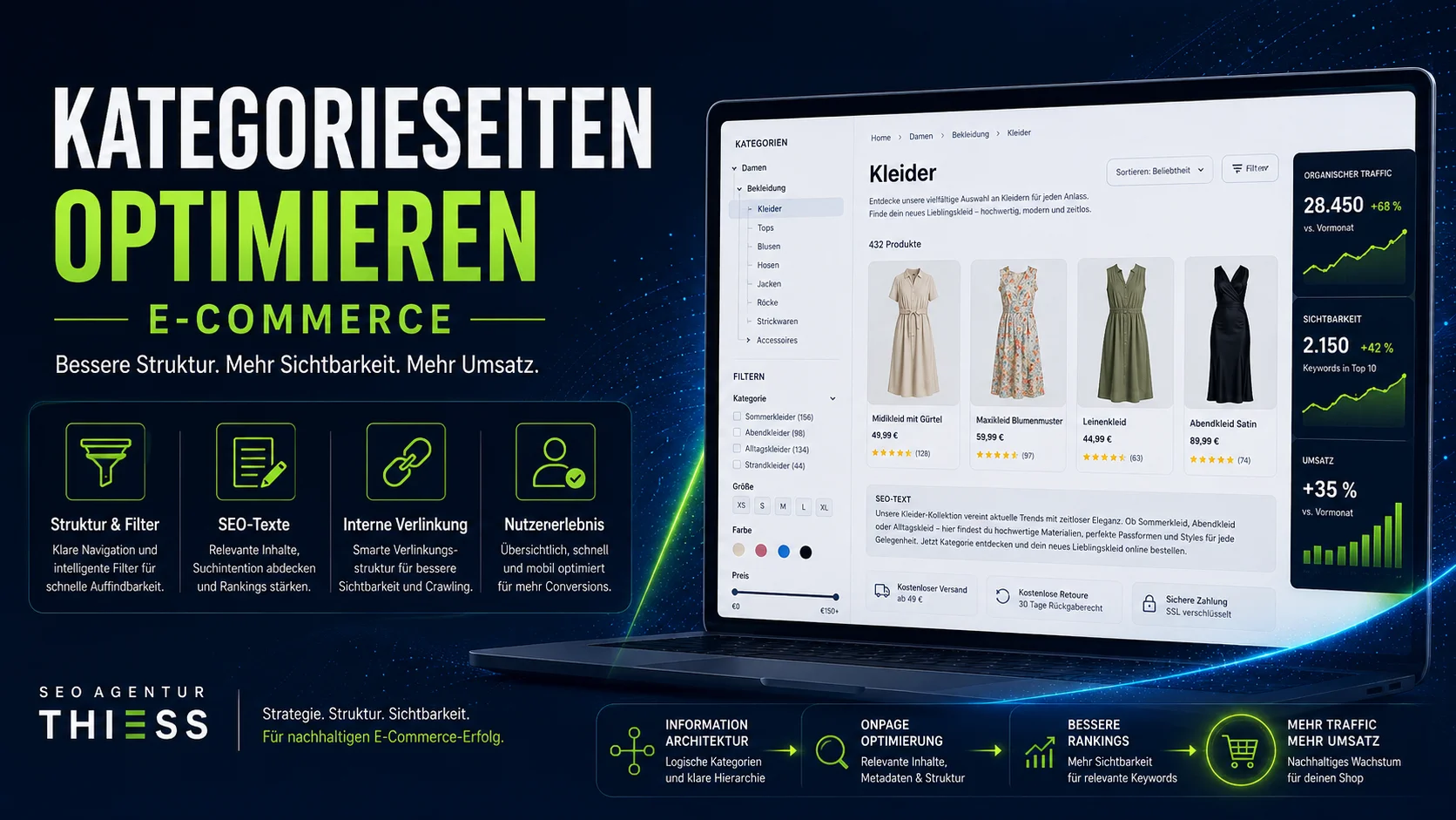 Kategorieseiten optimieren: Der unterschätzte Umsatzhebel im E-Commerce