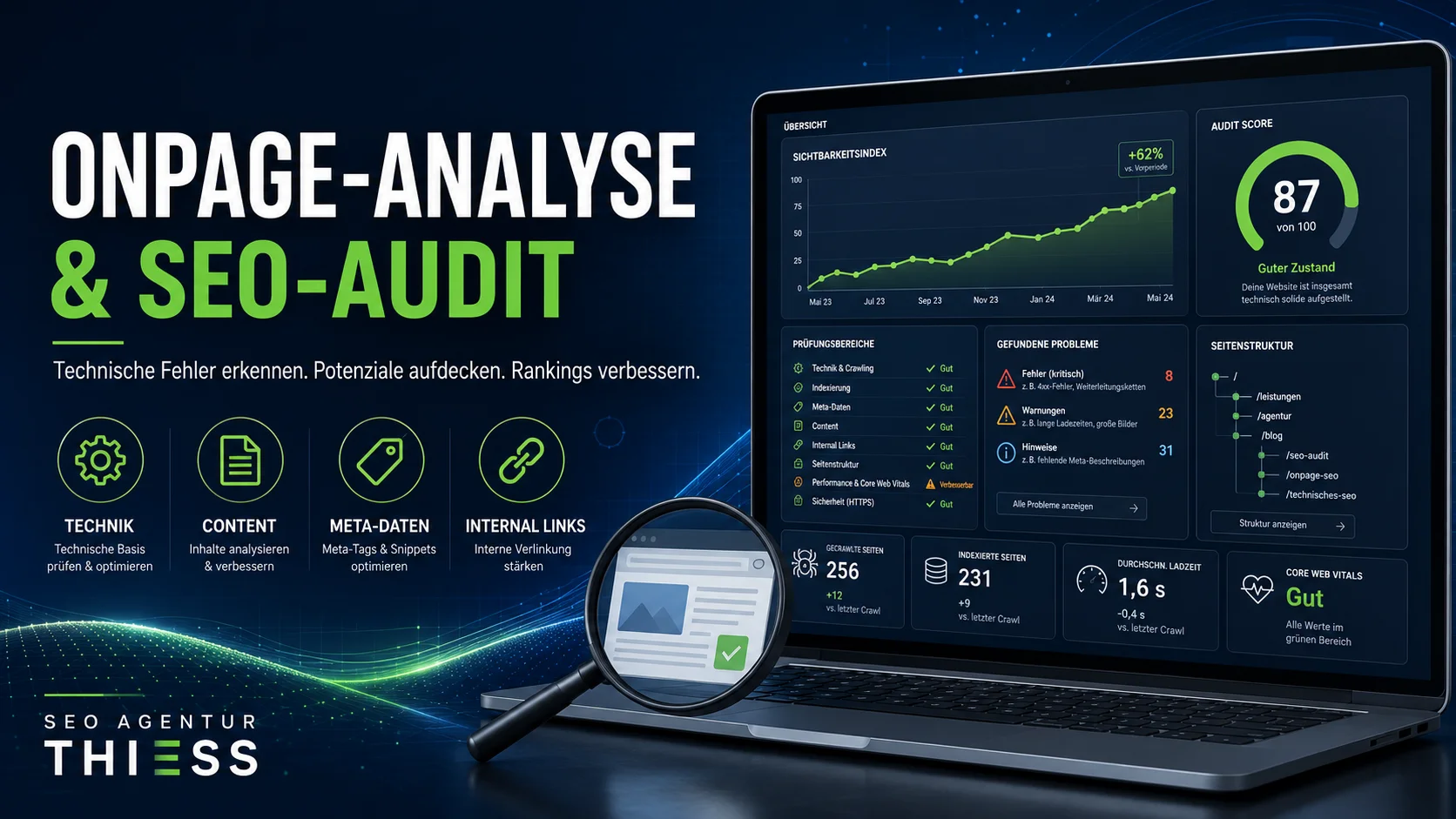 Onpage-Analyse & SEO-Audit: Was wird geprüft und warum?