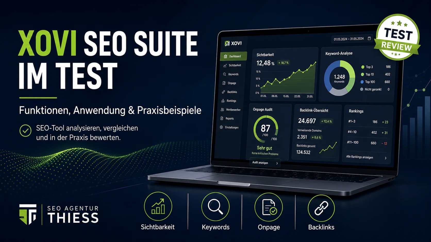 XOVI SEO-Suite im Test: Funktionen, Anwendung & Praxisbeispiele